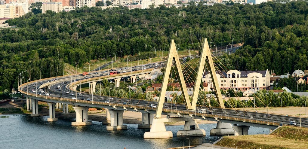 Мост Миллениум г.Казань